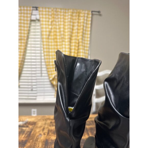 Salon studio 10.5 boots black zip side - Picture 5 of 9